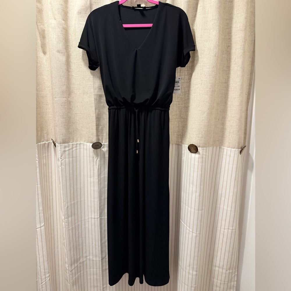 INC International Concepts Black Jumpsuit